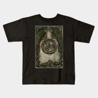 Celtic Fish Triskelion Kids T-Shirt